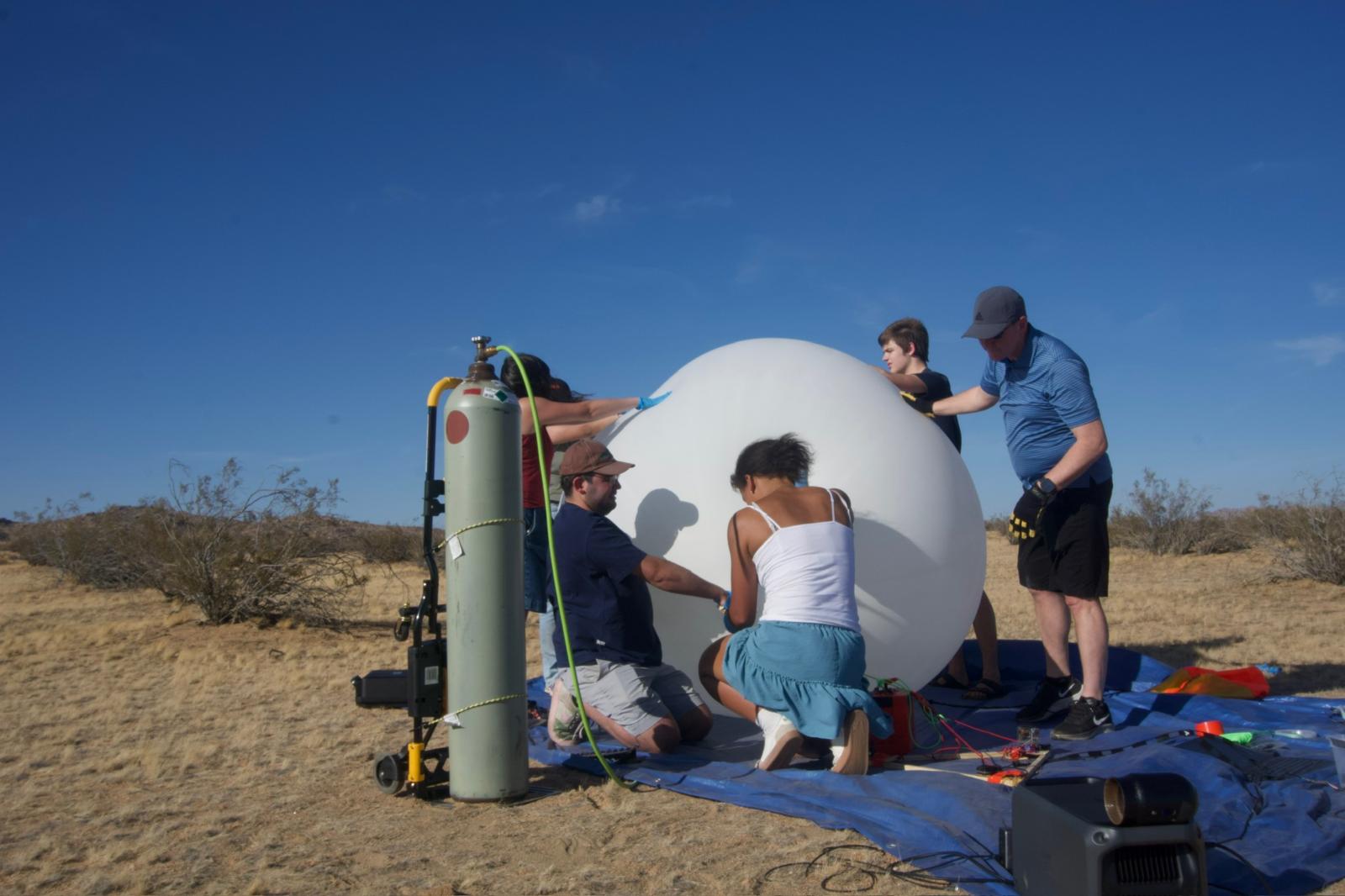 GLOBO balloon launch