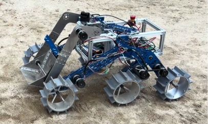 NASA Lunabotics rover